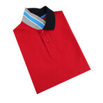 Solid Polo // Red (3XL)