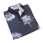 Floral Polo // Lilac (XS)
