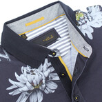 Floral Polo // Yellow (M)
