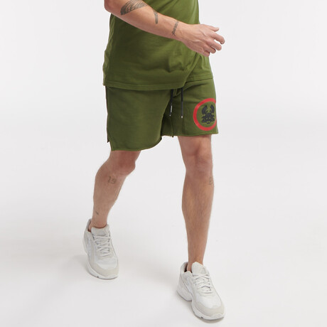 Robi Shorts // Army Green (S)