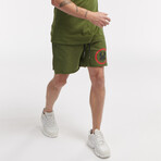Robi Shorts // Army Green (2XL)