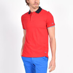 Solid Polo // Red (XL)