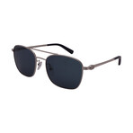 Unisex SF158S-045 Aviator Sunglasses // Silver + Gray