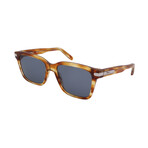 Unisex SF917S-262 Square Sunglasses // Striped Caramel