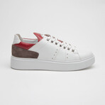 TT1660 Sneakers // White + Red (Men's Euro Size 40)