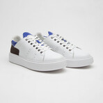 TT1660 Sneakers // White + Blue (Men's Euro Size 40)