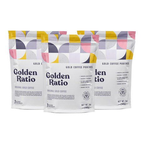 Original Gold Coffee Pouches // 21 Sachets