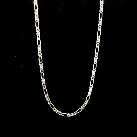 Figaro Mariner Chain Necklace // 4.7mm (20")