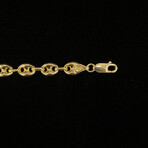 Puff Mariner Chain Bracelet // 8mm