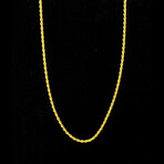 Rope Chain Necklace // 2mm (18")