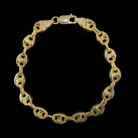 Puff Mariner Chain Bracelet // 8mm