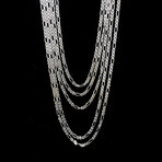 Figaro Mariner Chain Necklace // 4.7mm (20")