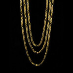 Figaro Chain Necklace // 4.5mm (20")