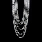 Figaro Chain Necklace // 7.2mm (20")