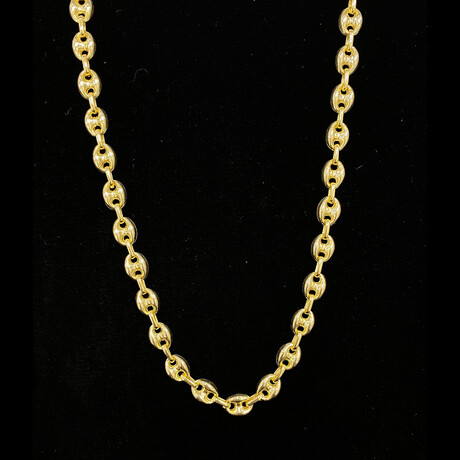 Puff Mariner Chain Necklace // 8mm (18")