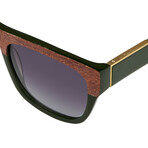 Unisex PL93C5SUN Sunglasses // Brown Wood