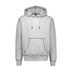 Chunky Stitched Hoodie // Gray (M)
