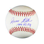 Jerome Walton // Signed Rawlings Official MLB Baseball // "1989 NL ROY" Inscription