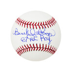 Benito Santiago // Signed Rawlings Official MLB Baseball // "87 NL ROY" Inscription