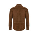 Mosyo Leather Jacket // Camel (S)