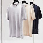 Rabe Short Sleeve Sweater // Gray (S)