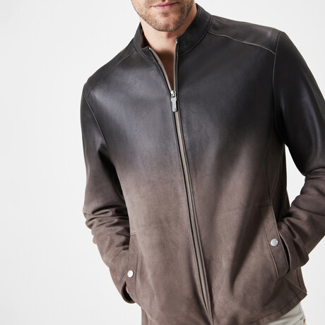 Mua Leather Jacket // Beige (S)