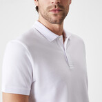 Bonita Short Sleeve Polo // White (S)