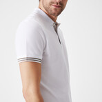 Casey Short Sleeve Polo // White (S)