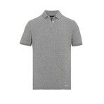 Cenon Short Sleeve Polo // Gray Melange (S)