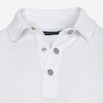 Cenon Short Sleeve Polo // White (S)