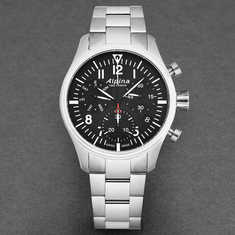 Alpina Startimer Pilot Chronograph Quartz // AL371NN4S6B