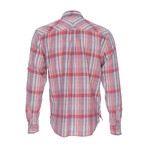 Truman Flap Pocket Shirt // Red Plaid (M)
