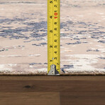 Home Modern Collection // Hand-Knotted Silk + Wool Area Rug // Gray // V2