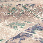 Home Modern Collection // Hand-Knotted Silk + Wool Area Rug // Gray // V2