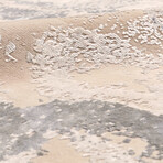 Home Modern Collection // Hand-Knotted Silk + Wool Area Rug // Gold