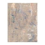 Home Modern Collection // Hand-Knotted Silk + Wool Area Rug // Gray // V2