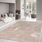 Home Modern Collection // Hand-Knotted Silk + Wool Area Rug // Silver