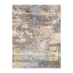 Home Soho Collection // Hand-Loomed Silk + Wool Area Rug // Silver