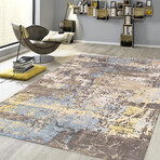 Home Soho Collection // Hand-Loomed Silk + Wool Area Rug // Silver