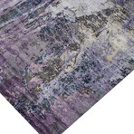 Home Modern Collection // Hand-Knotted Silk Area Rug // Purple (8' x 10')