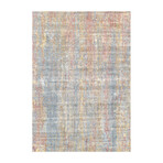 Home Nara Collection // Hand-Knotted Silk + Wool Area Rug // Blue