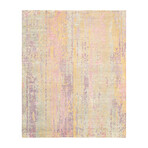 Home Nara Collection // Hand-Knotted Silk + Wool Area Rug // Multi // V2