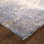Home Stellor Collection // Hand-Knotted Silk + Wool Area Rug // Multi // V2 (7'11" x 10')