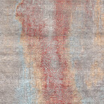Home Stellor Collection // Hand-Knotted Silk + Wool Area Rug // Multi // V1 (8' 2" x  9'10")