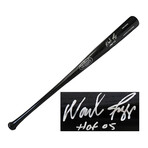 Wade Boggs // Signed Louisville Slugger Black Baseball Bat w/HOF'05
