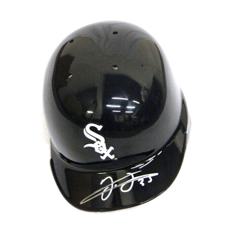 Frank Thomas // Signed Chicago White Sox Riddell Mini Batting Helmet