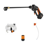 WORX 320PSI - 20V PowerShare HYDROSHOT Portable Power Cleaner + 4Ah battery + Quick Charger