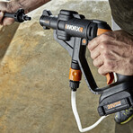 WORX 320PSI - 20V PowerShare HYDROSHOT Portable Power Cleaner + 4Ah battery + Quick Charger