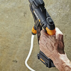 WORX 320PSI - 20V PowerShare HYDROSHOT Portable Power Cleaner + 4Ah battery + Quick Charger