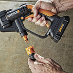 WORX 320PSI - 20V PowerShare HYDROSHOT Portable Power Cleaner + 4Ah battery + Quick Charger